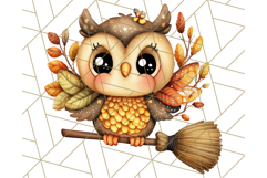 Halloween Fairy Animal Clipart PNG, Cute Spooky Creatures Product Image 4