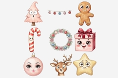 Quirky Christmas Character Clipart Bundle Product Image 3