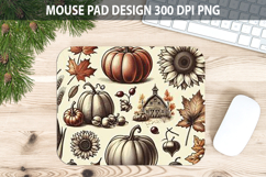 Boots Mouse pad Sublimation - Thanksgiving PNG Design Product Image 1