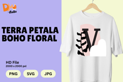 Terra Petala Boho Floral Monogram Product Image 1