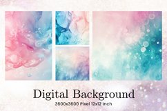 Water Bubbles Background Rainbow Water Drop Wallpaper Product Image 1