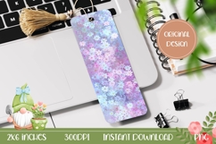 Printable Bookmark Design, Pastel Flowers Bookmark Printable Product Image 1