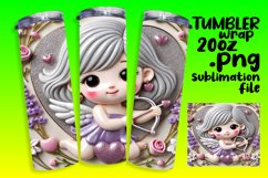 GLAMOROUS 20oz Tumbler Design for Personal Use , 3D Cupid Product Image 1