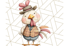 Fall Farm Animal Clipart, Autumn Barnyard PNG Illustrations Product Image 4