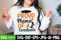 Proud Mama of a Graduate SVG Cut File, Graduation SVG Design Product Image 2