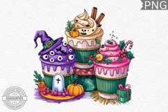 Hallothanksmas PNG, Hallothanksmas Coffee Sublimation Product Image 1