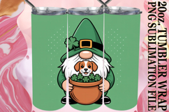 Uplifting spirits 20oz tumbler wrap, St Patricks Product Image 1