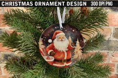 Christmas Ornament Sublimation PNG Design Product Image 1