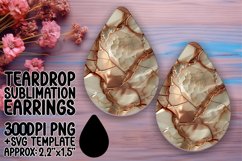 Elegant Stone Pattern Earrings Product Image 1