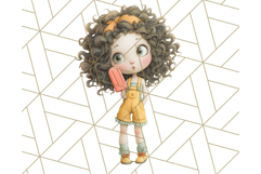 Summer Days Clipart, Whimsical Kids PNG Graphics Product Image 4