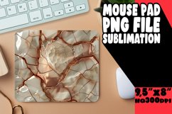 Sleek Geode Agate Pattern Mouse Pad Selection Product Image 1