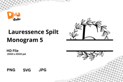 Lauressence Split Monogram Product Image 1