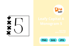 Leafy Capital Monogram Product Image 1