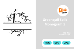 Greenquil Split Monogram Product Image 1