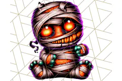Haunted Treats Clipart PNG, Halloween Candy Art Product Image 4