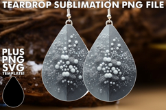 Unique Teardrop Earrings Art Ideas, Leopard Prints Product Image 1