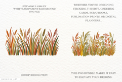 Autumn Grass Clipart Product Image 2