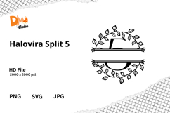 Halovira Split Monogram Product Image 1