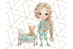 Cute Career Clipart Watercolor Professions Clip Art for Kids Product Image 4