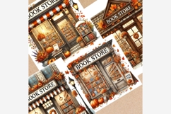 Autumn Book Shop Clipart Bundle | 14 JPEG Files, Cozy Fall Product Image 7