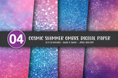Cosmic Shimmer Ombre Digital Paper Product Image 1
