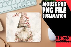 Colorful Gnome Watercolor Mouse Pad Series Product Image 1