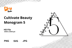 Cultivate Beauty Monogram Product Image 1