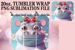 3D Christmas Tumbler Wrap 20oz for Holidays Product Image 1