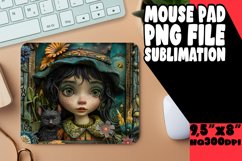 3D Halloween Mouse Pad Design Keychain Autumn Spooky Art Product Image 1