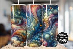 Closeup of Abstract Tumbler Warp - Tumbler PNG Design Product Image 1