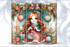 4 Christmas Seamless Tumbler Wrap 20 oz Product Image 3