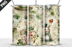 St Patrick&#039;s Day Tumbler Wrap| Sublimation Design Product Image 1