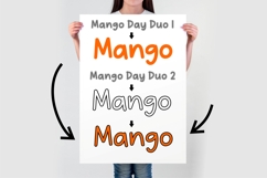Mango Day Font Family, Sans Serif Handwritten Display Font Product Image 12