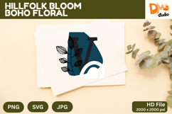 Hillfolk Bloom Boho Floral Monogram Product Image 1