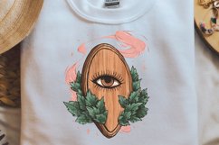 Vintage Halloween Sublimation Clipart PNG Product Image 1