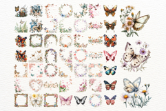 Spring Butterfly Clipart Product Image 5