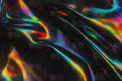 Abstract Rainbow Iridescent Fabric Background Product Image 1