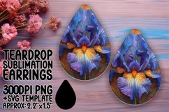 Delicate Botanical Earrings: Elegant Blossom Patterns Product Image 1