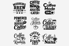 Coffee Bundle PNG | Coffee Quotes Clipart Product Image 5