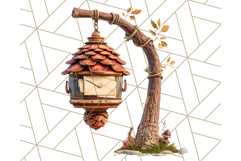 Forest Mail Delivery Clipart PNG, Animal Post Office PNG Product Image 4