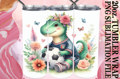 Joyful Whispers 20oz tumbler wrap, Dino Product Image 1