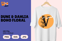 Dune &amp; Dahlia Boho Floral Monogram Product Image 1