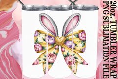 SERENE NIGHTS 20oz TUMBLER WRAP, Easter Bow Product Image 1