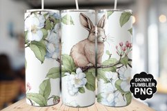 Easter Bunny Tumbler - Easter Day Tumbler PNG Design Product Image 1