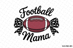 Football Mama Svg | Game Day Svg | Sport Svg | Svg Cut Files Product Image 1