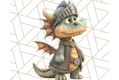 Dinosaur Costume Clipart, Cute Dinos in Halloween Outfits Product Image 4