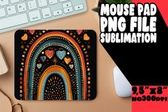 Rainbow Noir: Sublimation Mouse Pad Creations Product Image 1