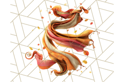 Autumn Circus Clipart Carnival Tent Fall PNG, Vintage Circus Product Image 4