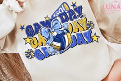 Retro Volleyball Mama Png, Retro Volleyball Png, Volleyball Product Image 2