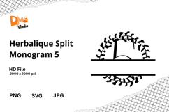 Herbalique Split Monogram Product Image 1